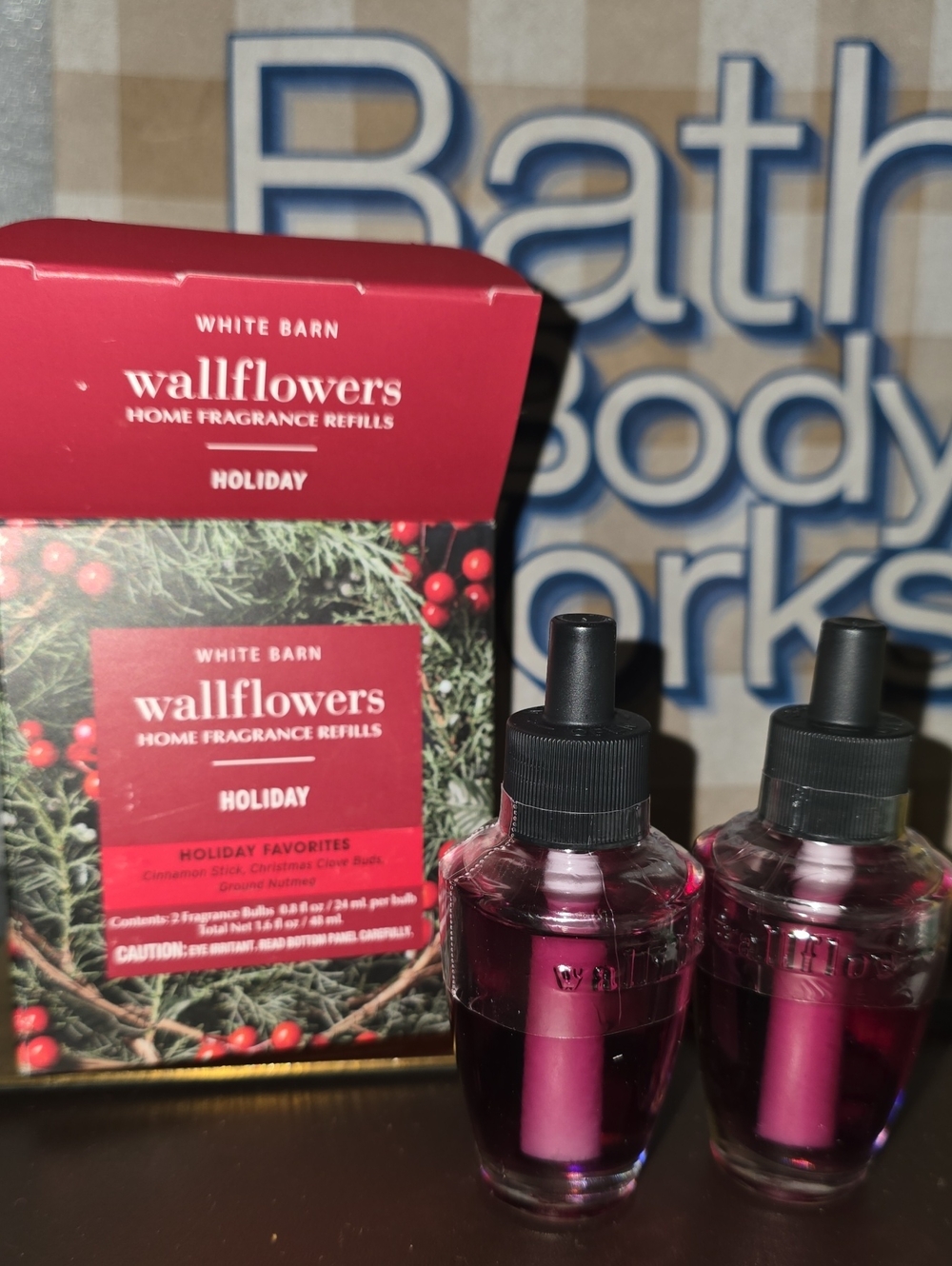 Wallflowers Holiday Home Fragrance Refills Nwt